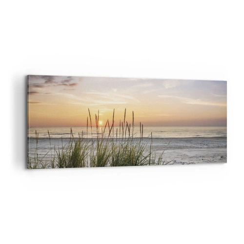Obraz na plátně - Podívej se, představ si a pociť - 100x40 cm