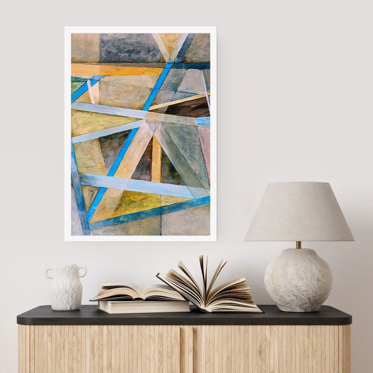 Plakát - Přímo nebo diagonálně? - 70x100 cm