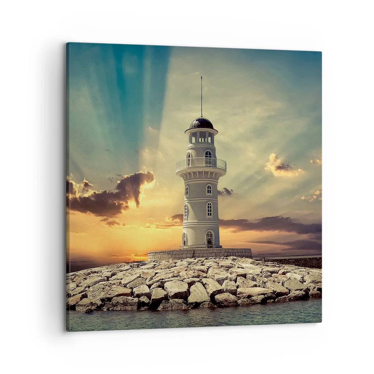 Obraz na plátně - Světlo - Dobro - Krása - 50x50 cm