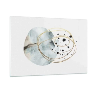 Obraz na skle - V objetí prostoru - 120x80 cm