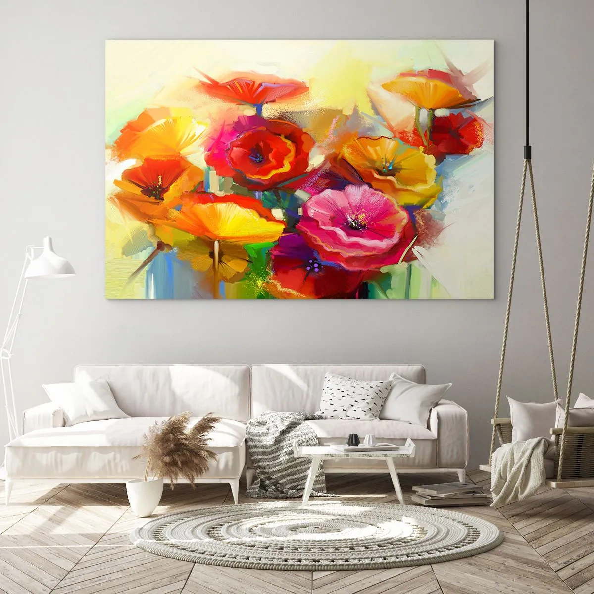 Obraz na skle - Nejenom červené - 120x80 cm