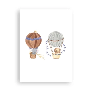 Plakát - Přátelé na cestách - 50x70 cm