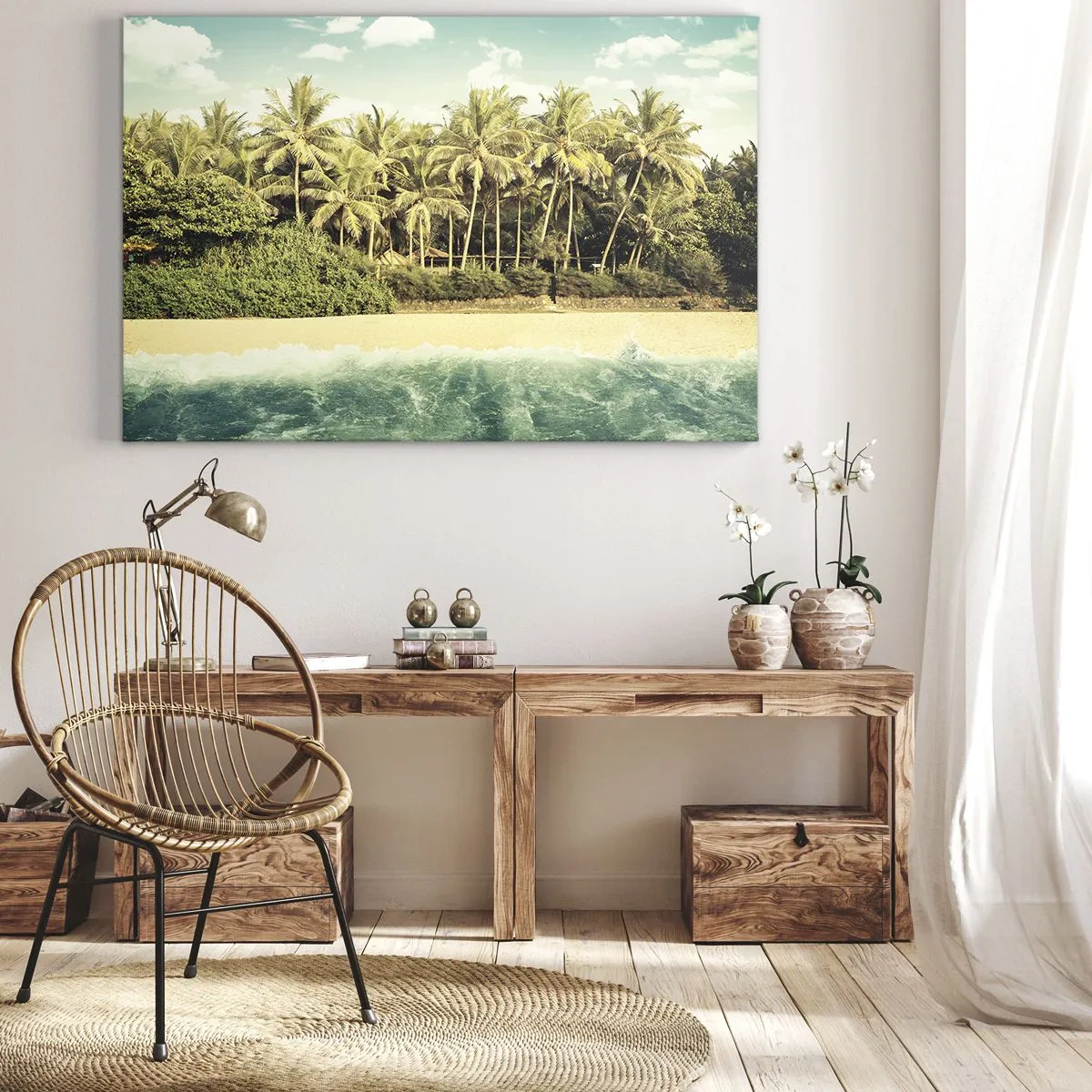 Obraz na plátně - Co třeba tady? - 70x50 cm