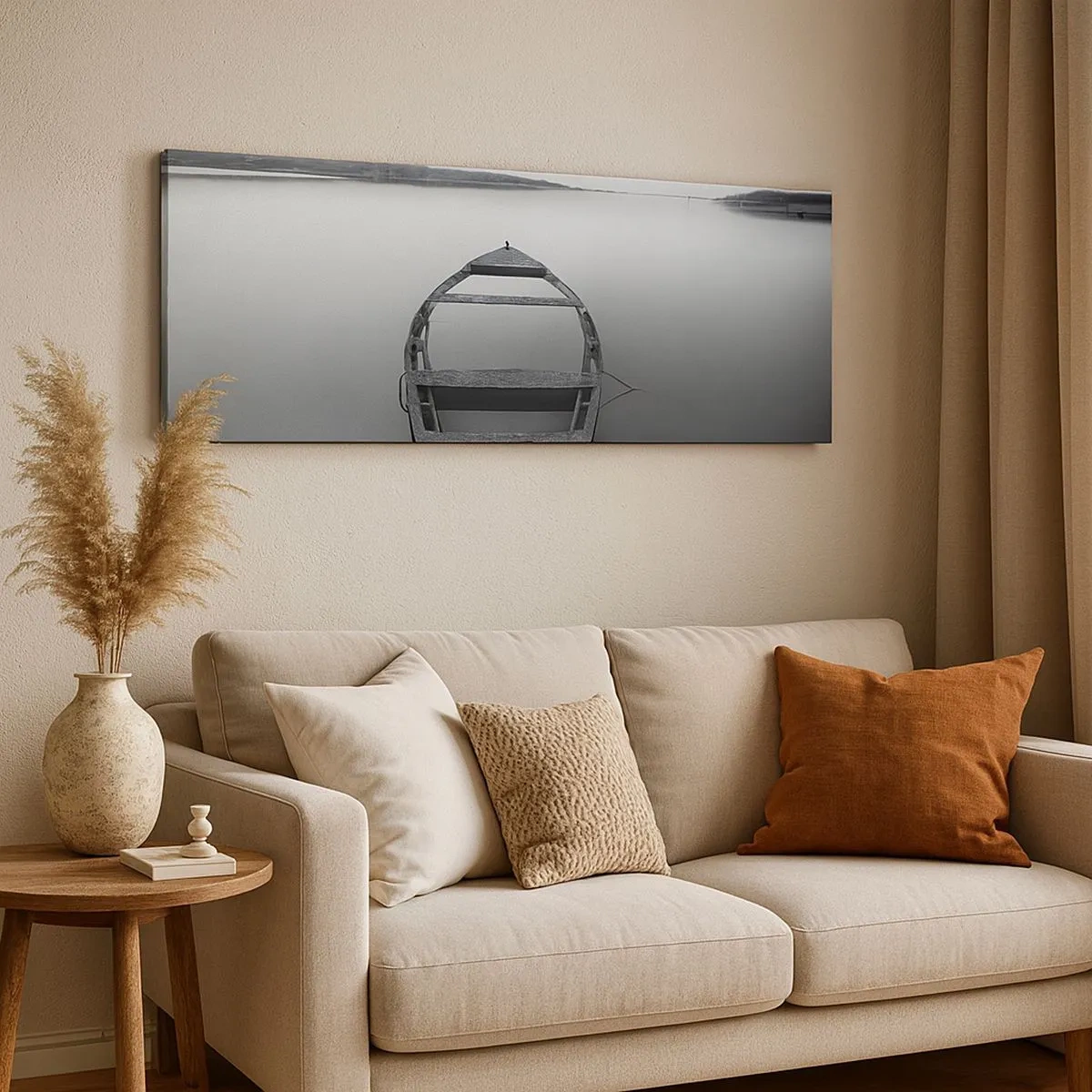 Obraz na plátně - Stesk a melancholie - 100x40 cm