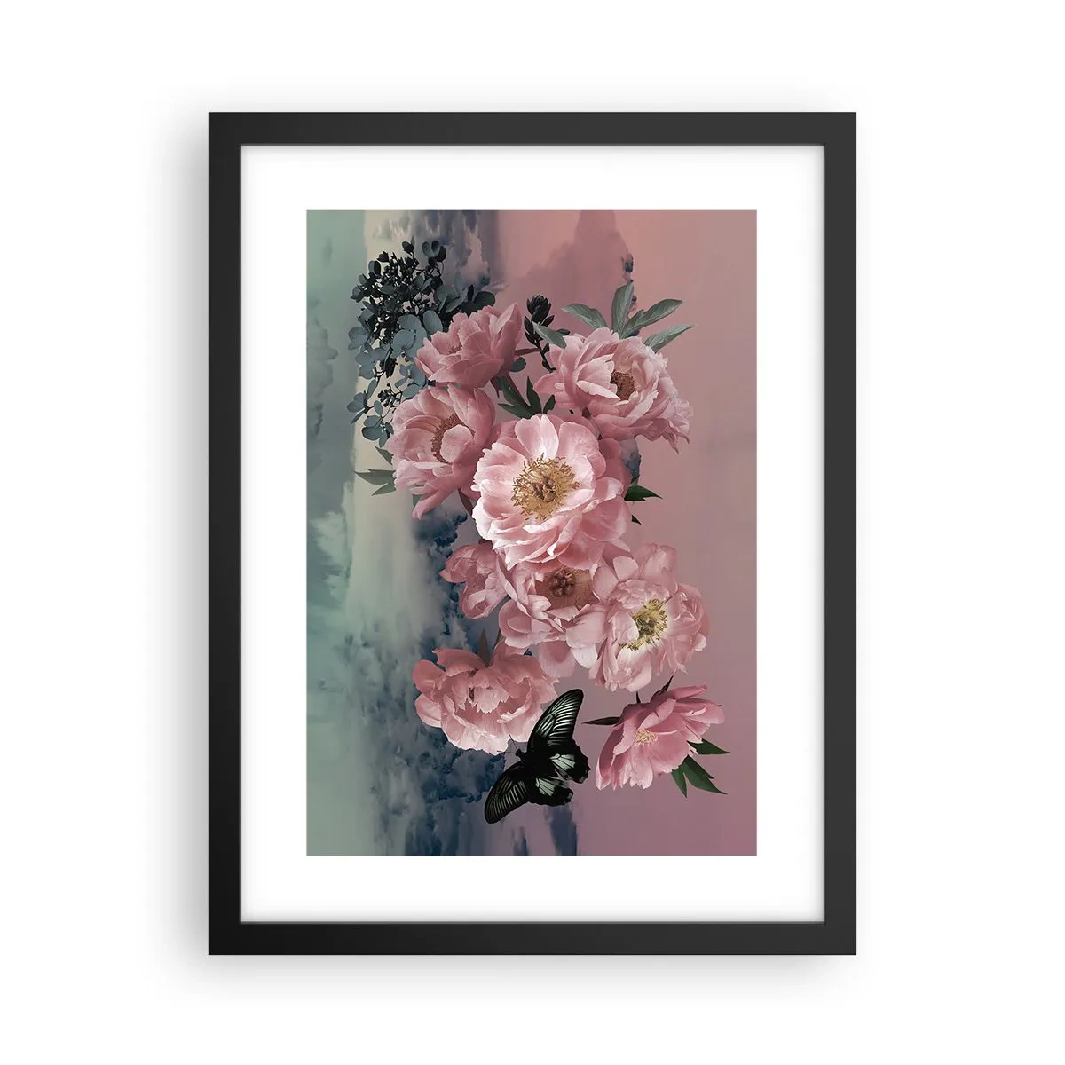 Plakát v černém rámu - Vrchol romantismu - 30x40 cm