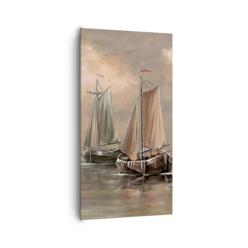 Obraz na plátně - Návrat námořníků - 65x120 cm