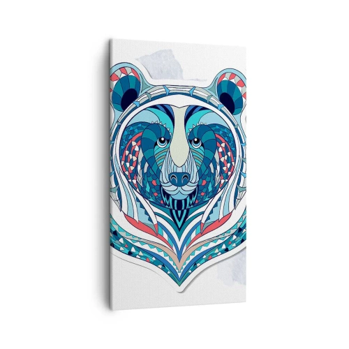 Obraz na plátně - Eviva Grenlandia! - 45x80 cm