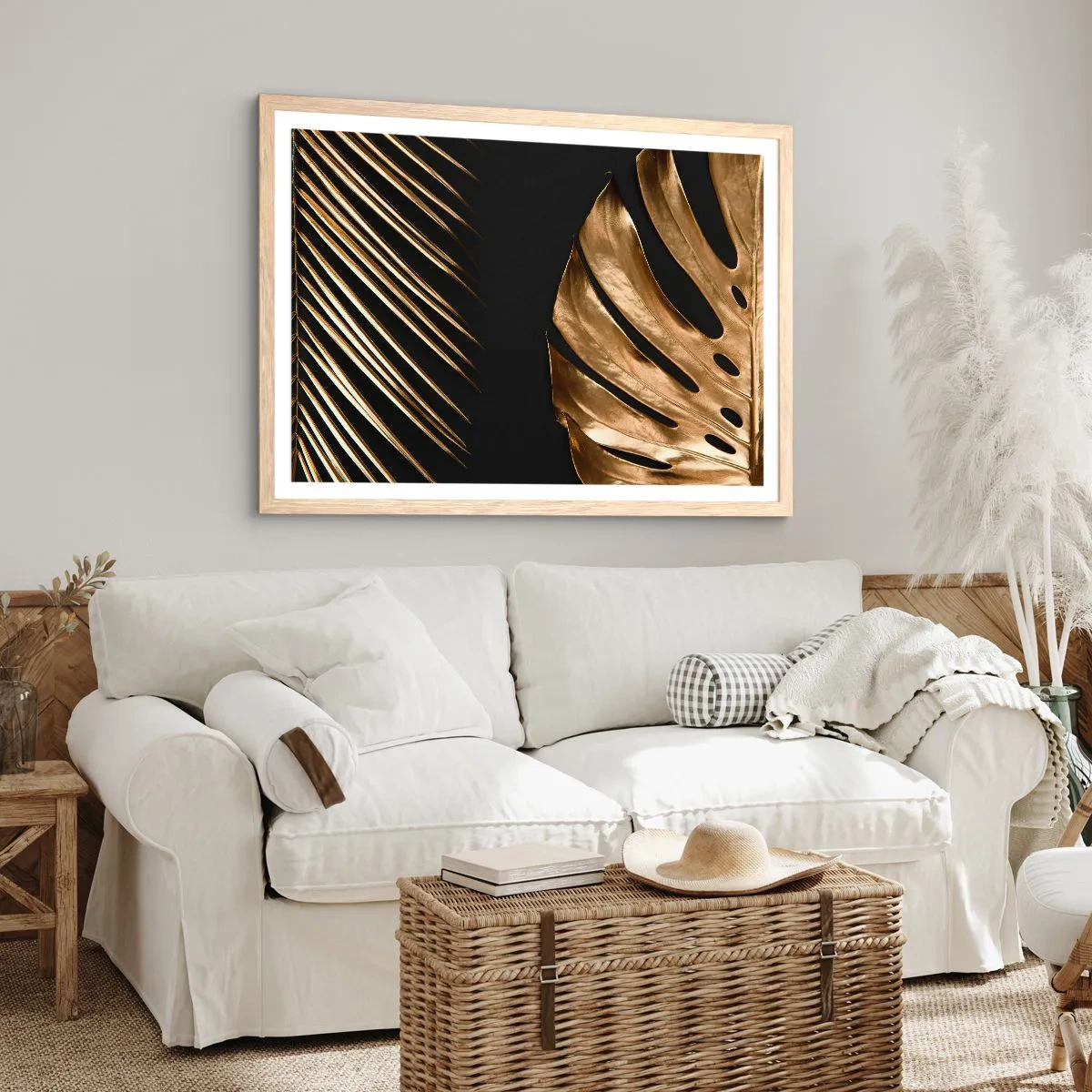 Plakát v rámu světlý dub - Jiné ale stejně drahé - 100x70 cm