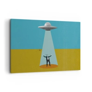 Obraz na plátně - Blízké setkání - 120x80 cm