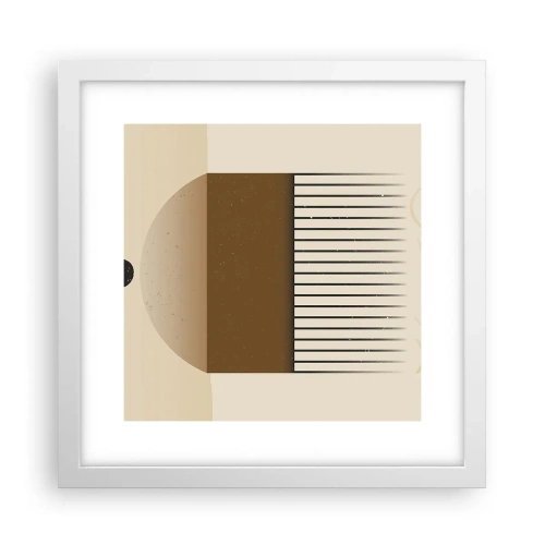 Plakát v bílém rámu - Různé stavy - 30x30 cm