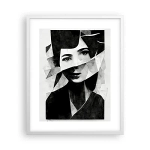Plakát v bílém rámu - Něco o tobě… - 40x50 cm