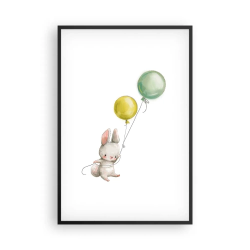 Plakát v černém rámu - Já poletím také! - 61x91 cm