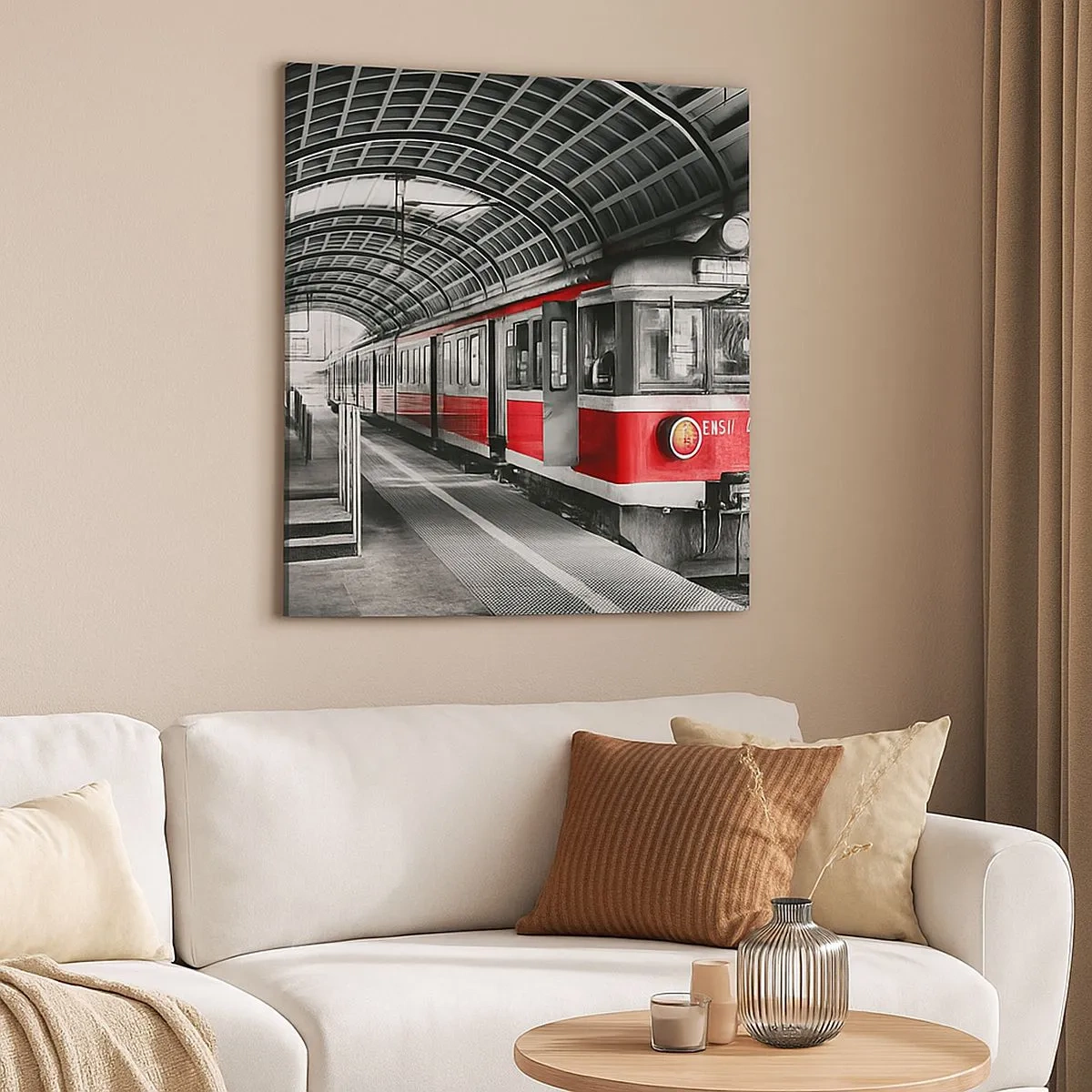 Obraz na plátně - Možná je to životní cesta? - 30x30 cm