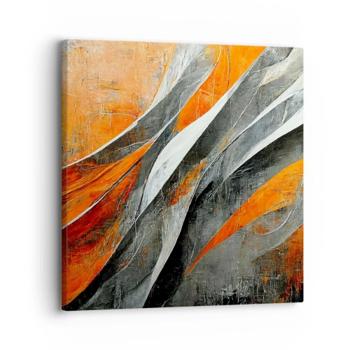 Obraz na plátně - Žár a chlad - 30x30 cm