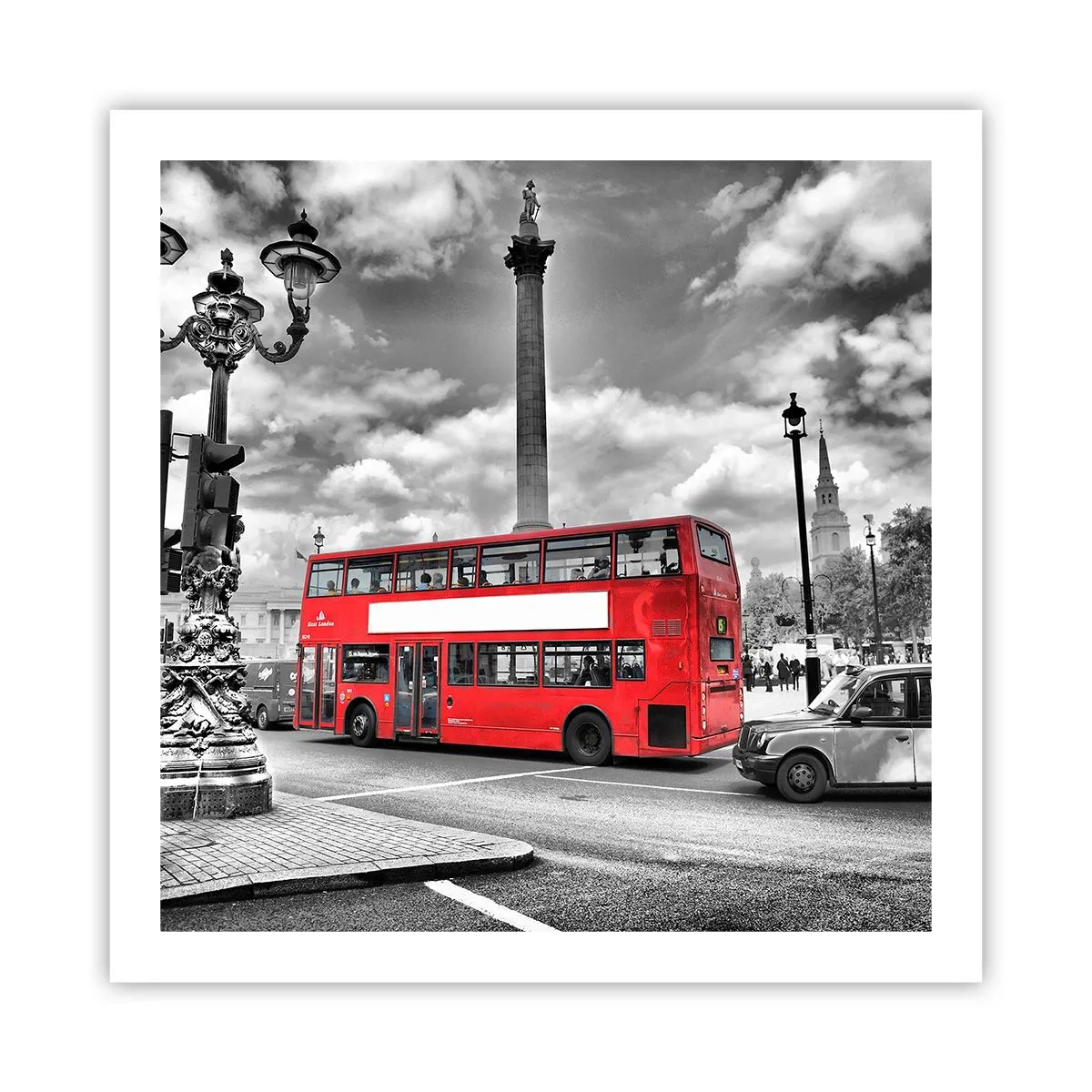 Plakát - Skutečné krevní řečiště města - 60x60 cm