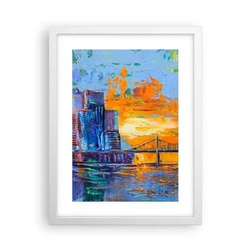 Plakát v bílém rámu - Kultura a příroda - 30x40 cm