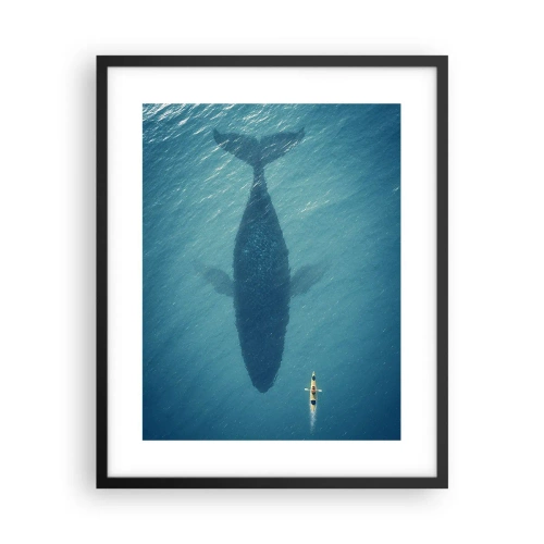 Plakát v černém rámu - Setkání na oceánu - 40x50 cm