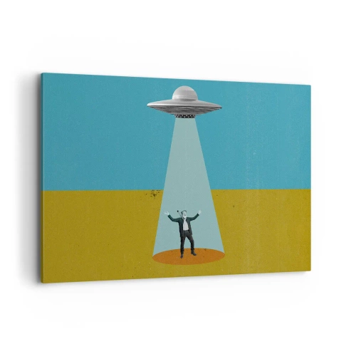 Obraz na plátně - Blízké setkání - 120x80 cm