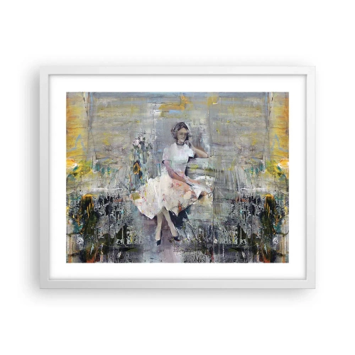 Plakát v bílém rámu - Klasická a moderní - 50x40 cm