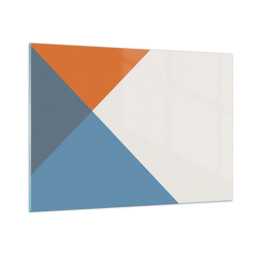 Obraz na skle - Pod úhlem… - 100x70 cm