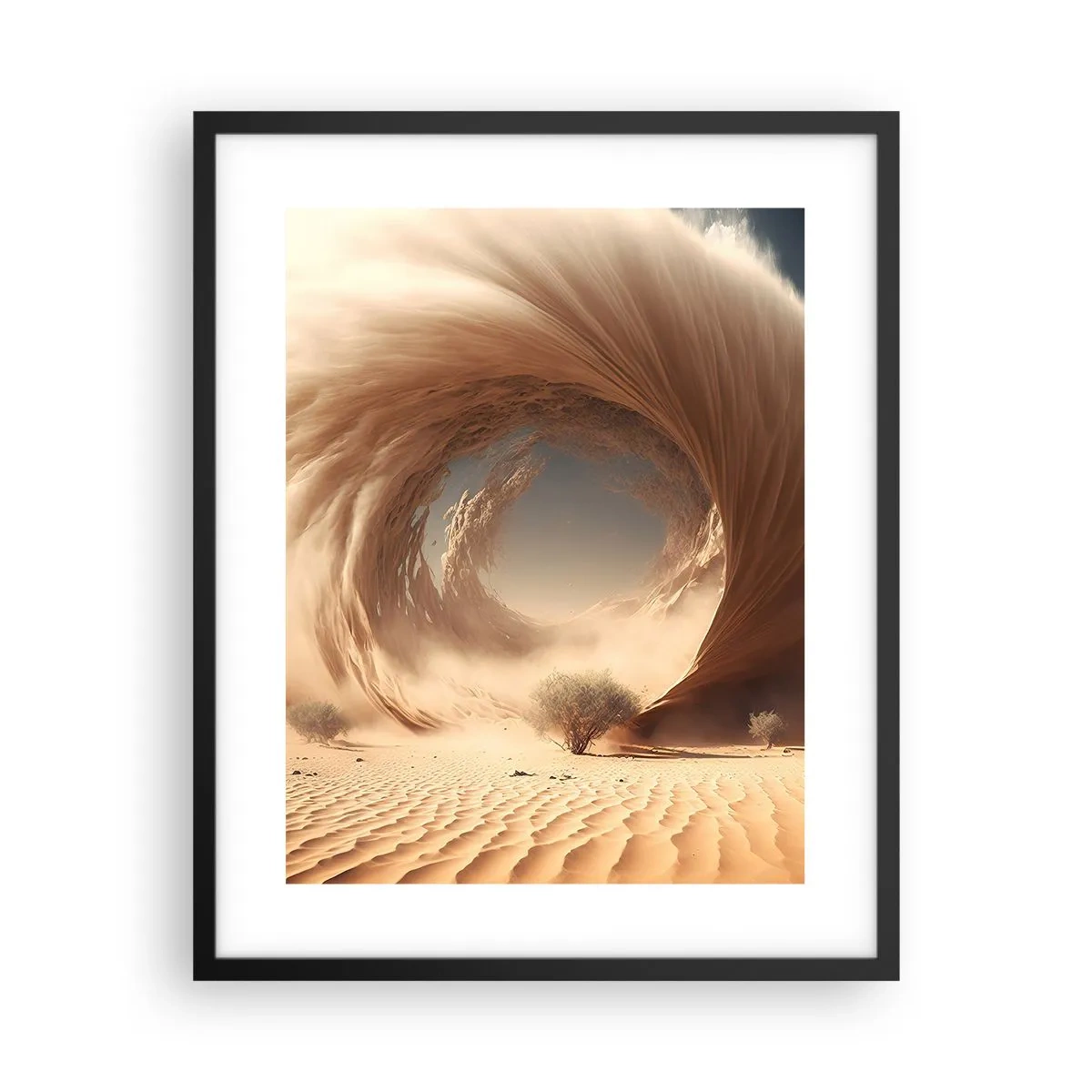 Plakát v černém rámu - Otevřený portál - 40x50 cm