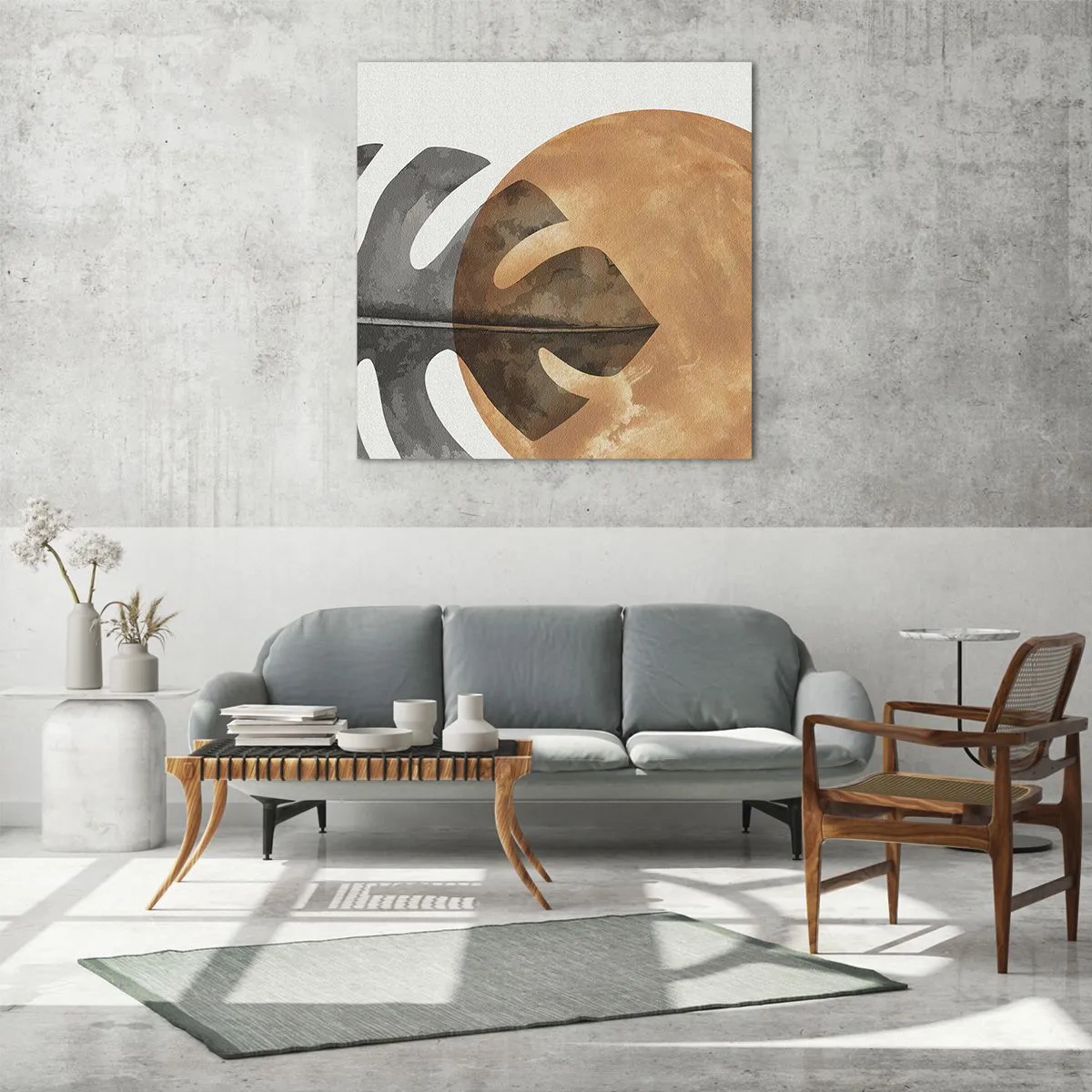 Obraz na skle - Vždy slunce - 60x60 cm