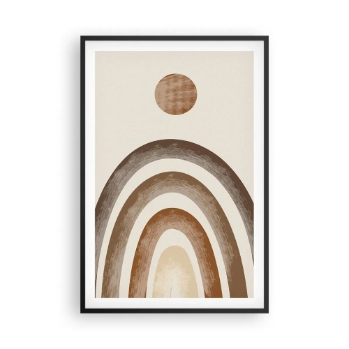 Plakát v černém rámu - V předaleké galaxii - 61x91 cm