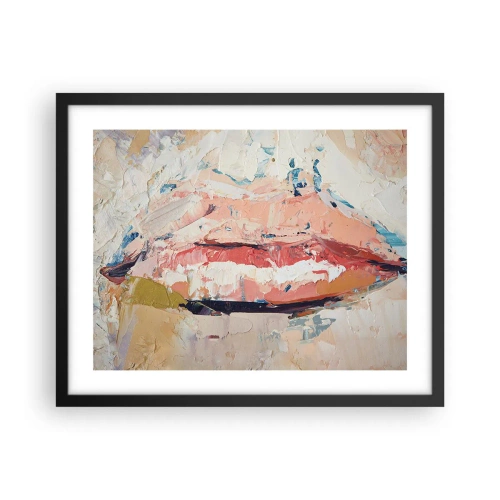 Plakát v černém rámu - Probouzí smysly - 50x40 cm