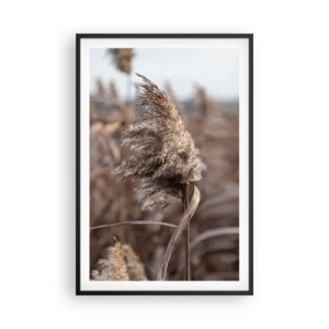 Plakát v černém rámu - Čas odletět s větrem - 61x91 cm