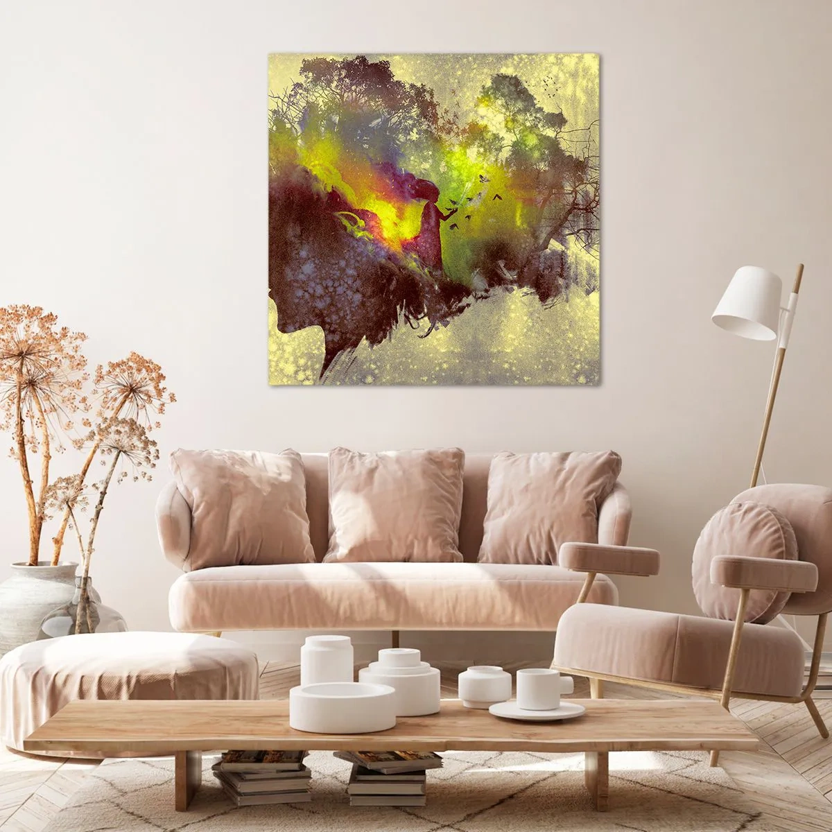 Obraz na plátně - Matka příroda - 70x70 cm