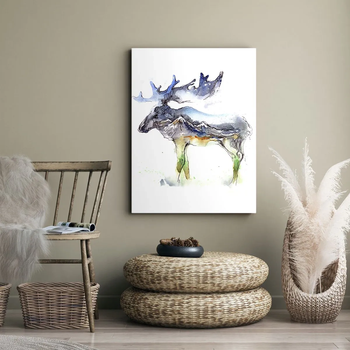 Obraz na plátně - Hrdina zimního příběhu - 45x80 cm