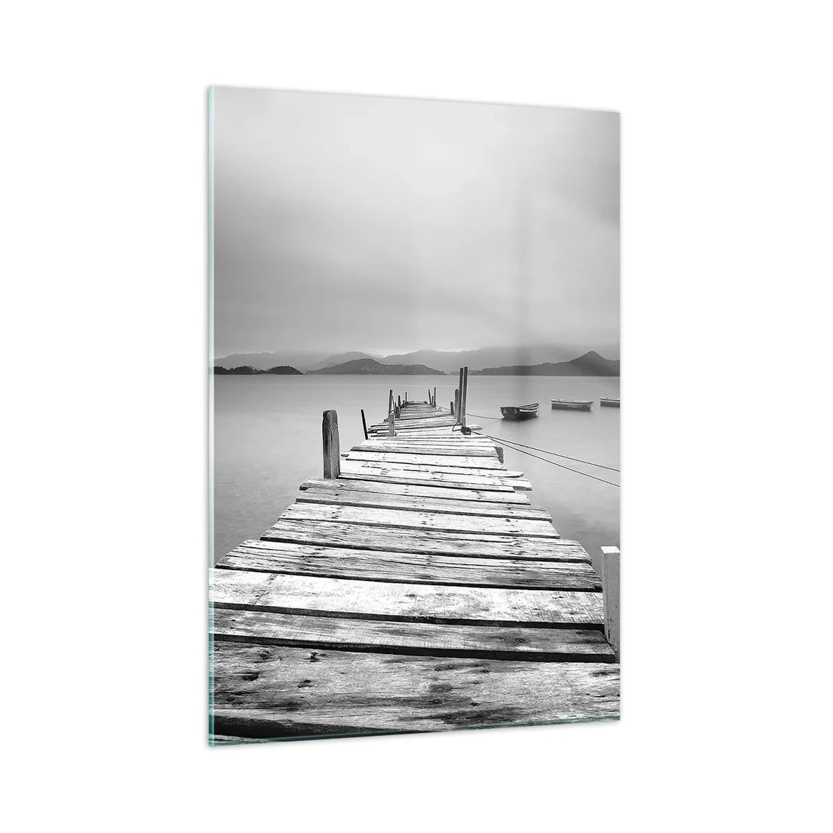 Obraz na skle - Za horami, za moři - 50x70 cm