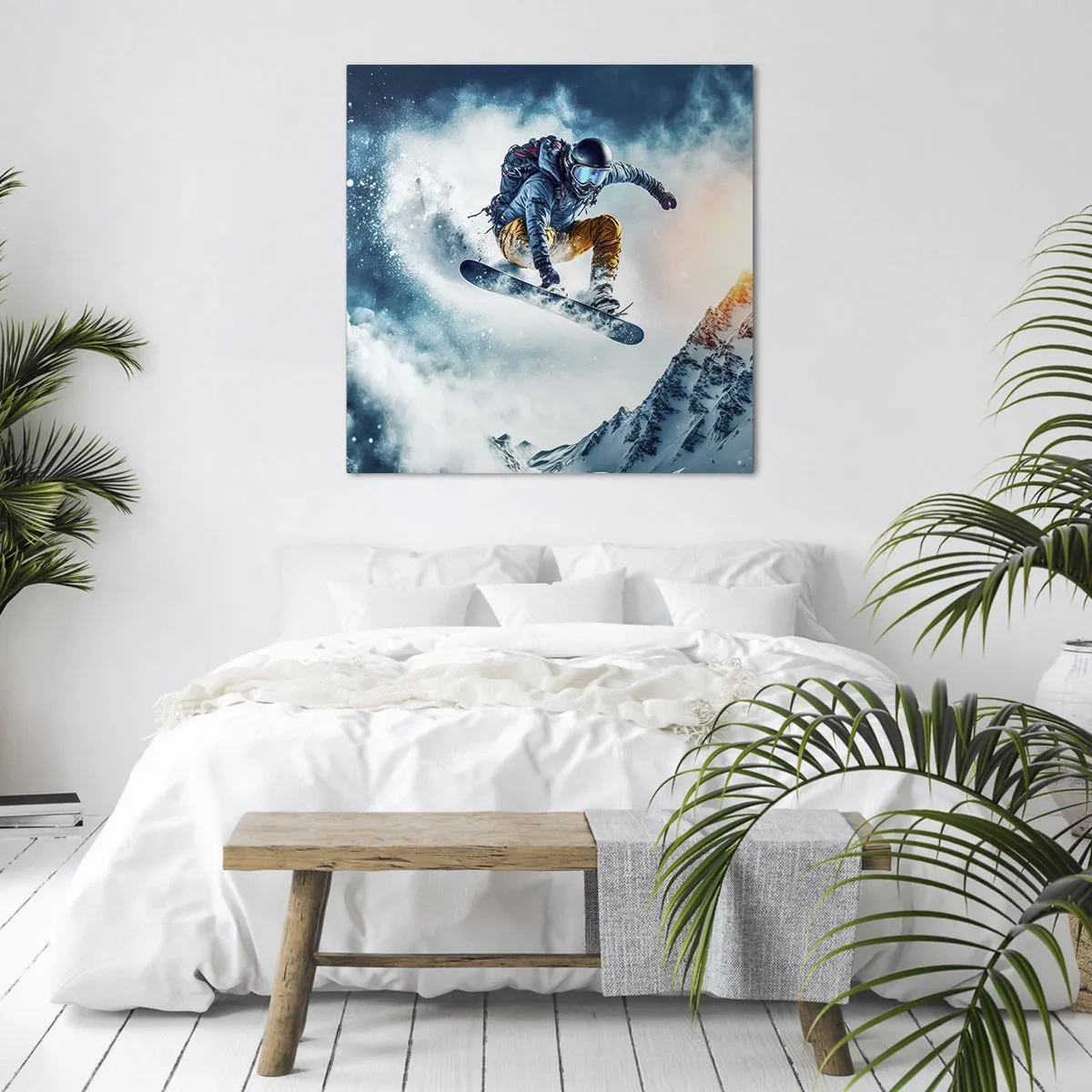 Obraz na plátně - Extrémní emoce - 60x60 cm