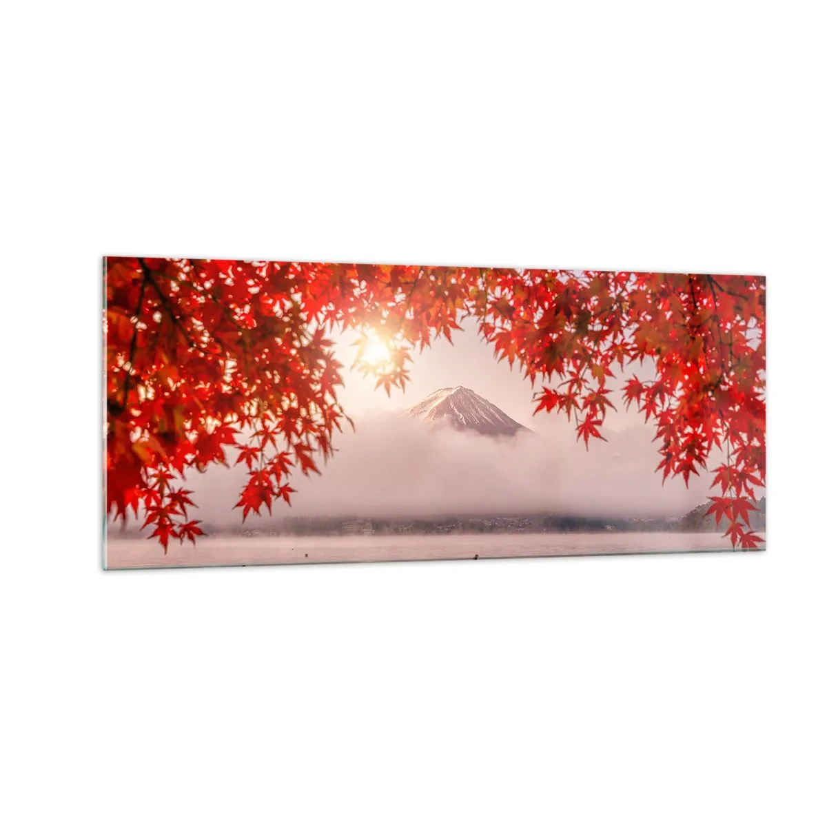 Obraz na skle - V japonském stylu - 100x40 cm