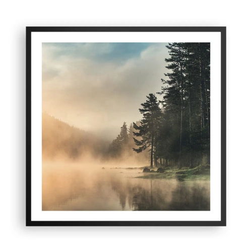 Plakát v černém rámu - Zrození dne - 60x60 cm