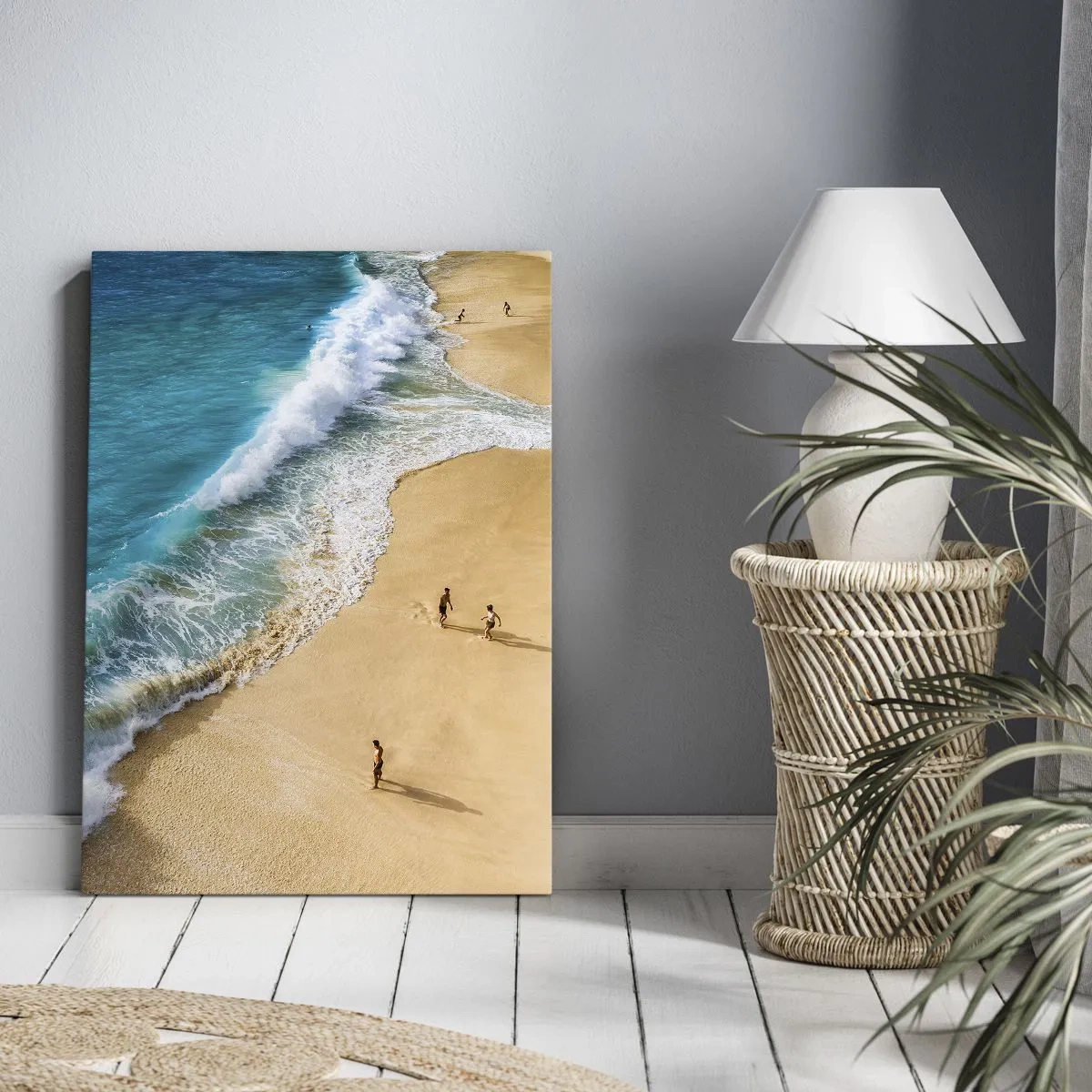 Obraz na plátně - A pak slunce, pláž… - 50x70 cm