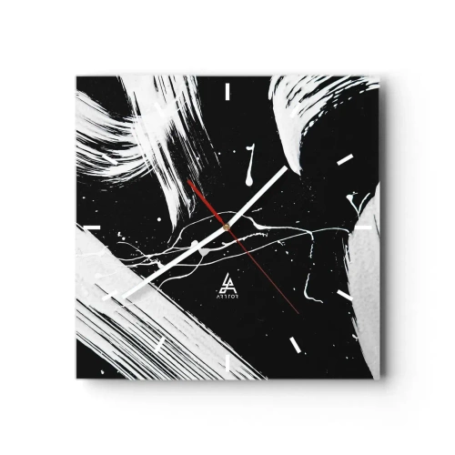 Nástěnné hodiny - Prolomit temnotu - 30x30 cm