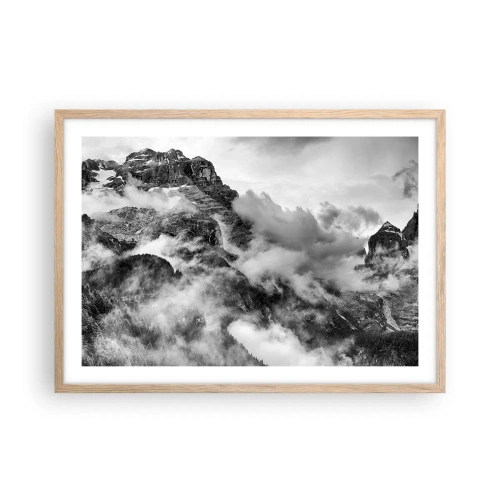 Plakát v rámu světlý dub - Krásné a kruté - 70x50 cm