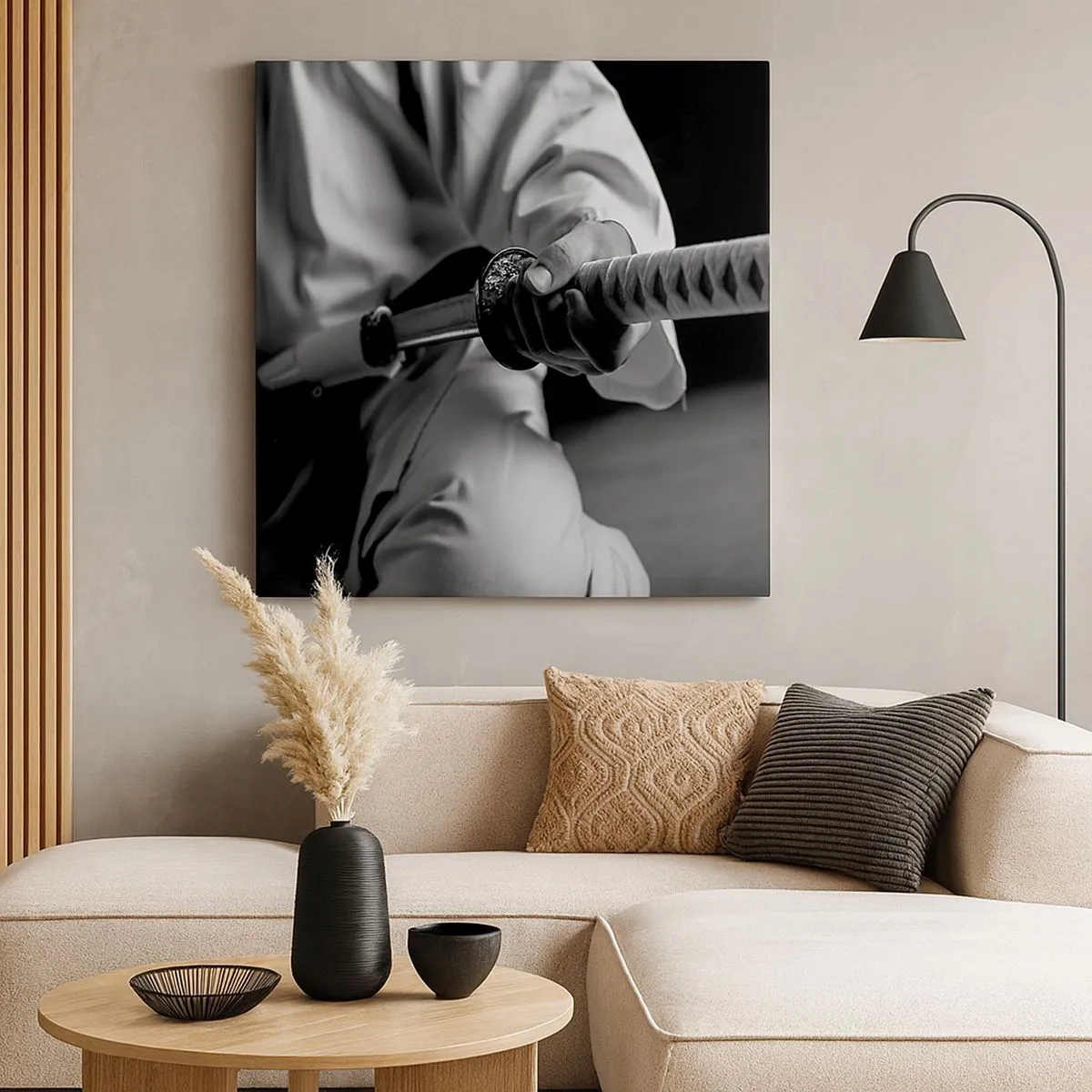 Obraz na plátně - Duše bojovníka - 30x30 cm