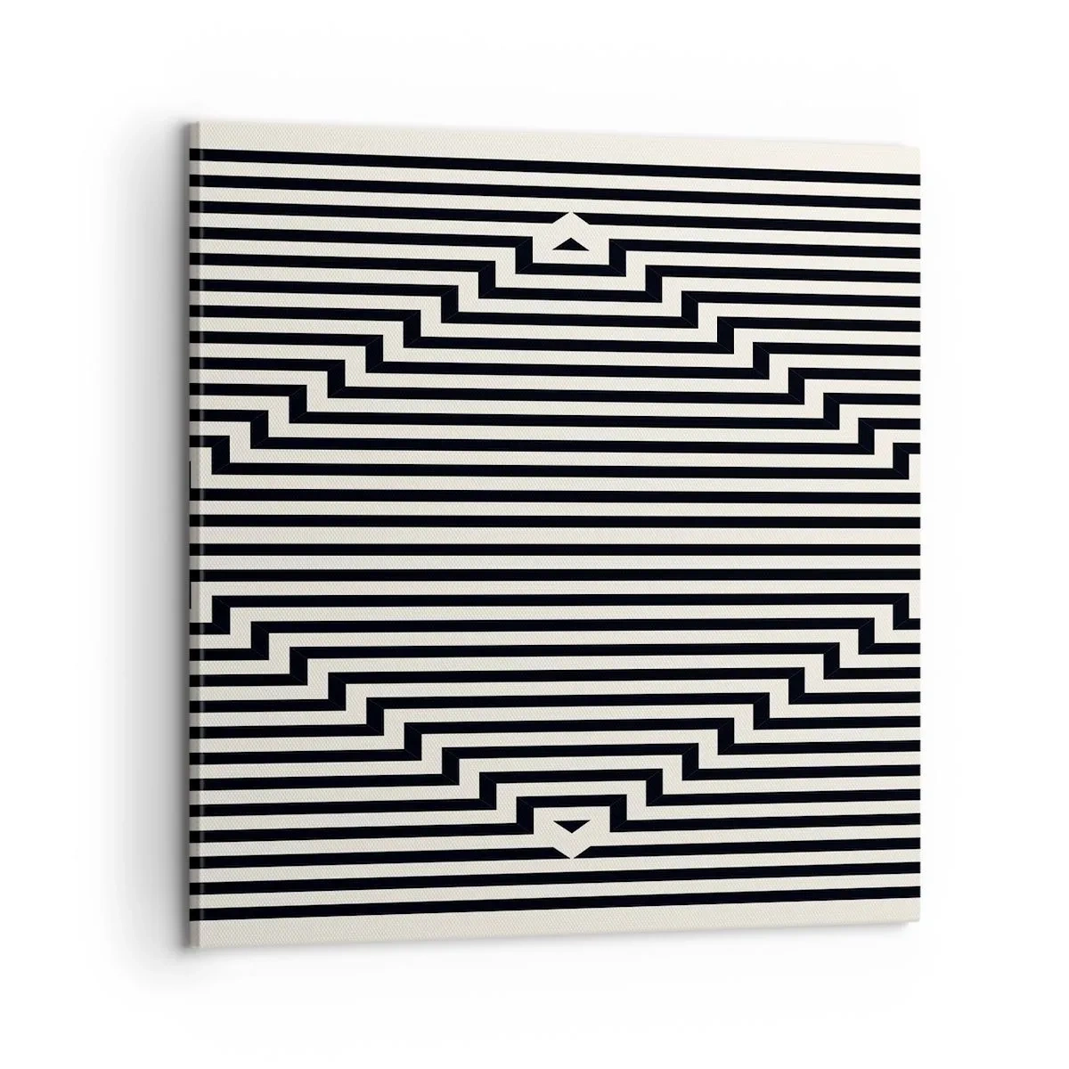 Obraz na plátně - Geometrická iluze - 60x60 cm
