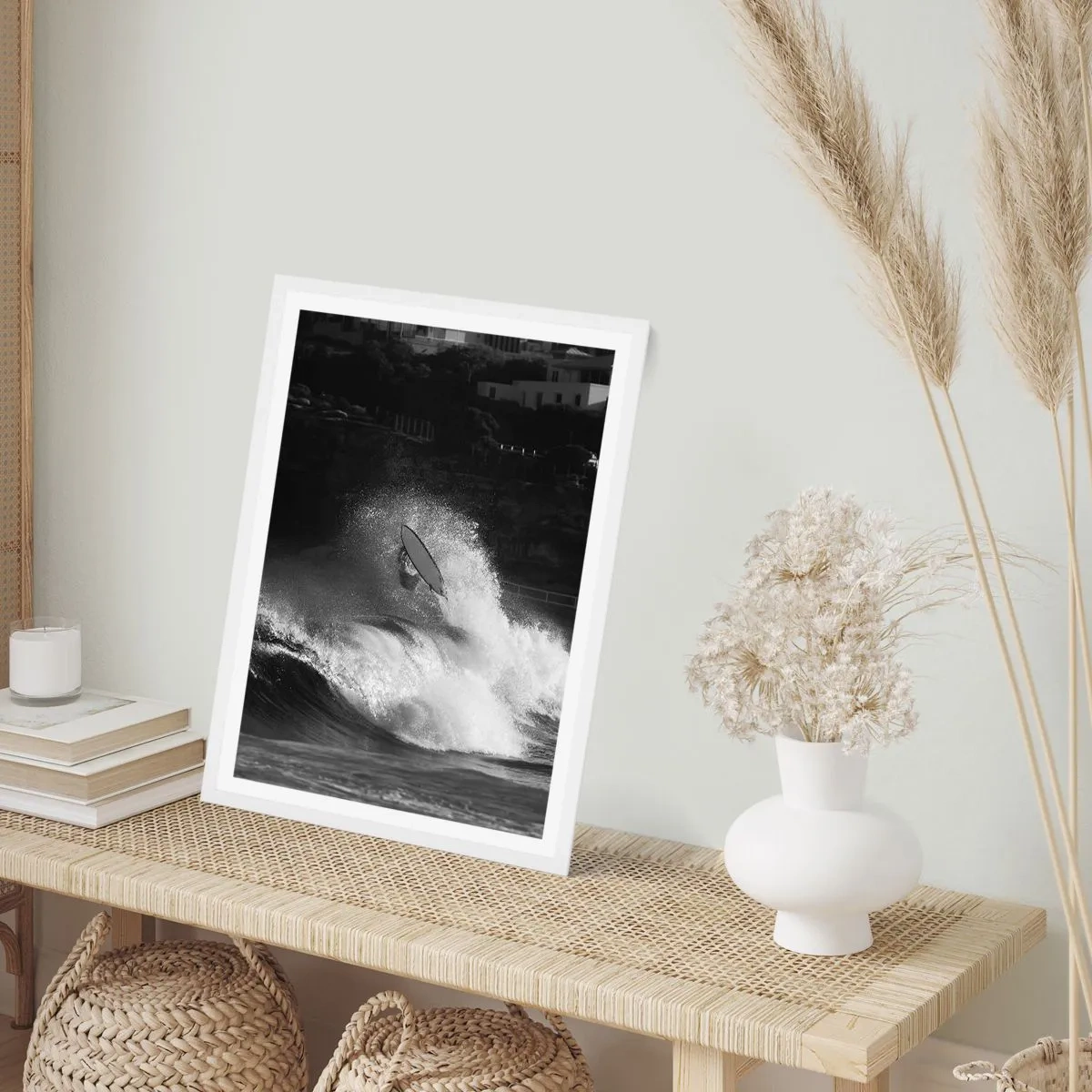 Plakát v bílém rámu - Výzva přijata! - 30x40 cm