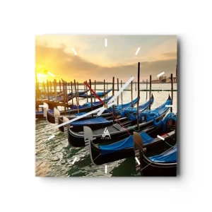 Nástěnné hodiny - Než nastane zmatek - 40x40 cm