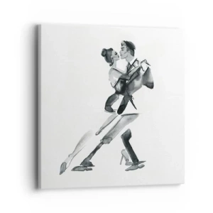 Obraz na plátně - V jednom rytmu - 40x40 cm