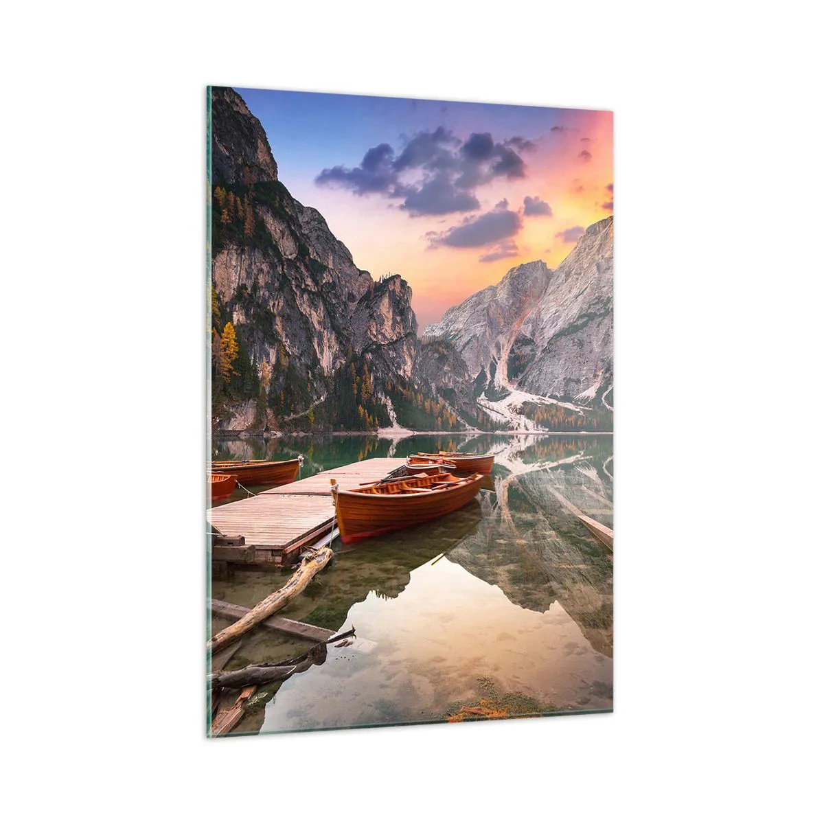 Obraz na skle - Slib dne - 50x70 cm