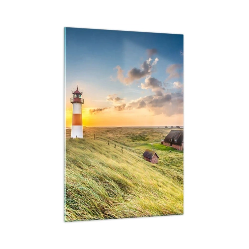 Obraz na skle - Mezi vlnami - 70x100 cm