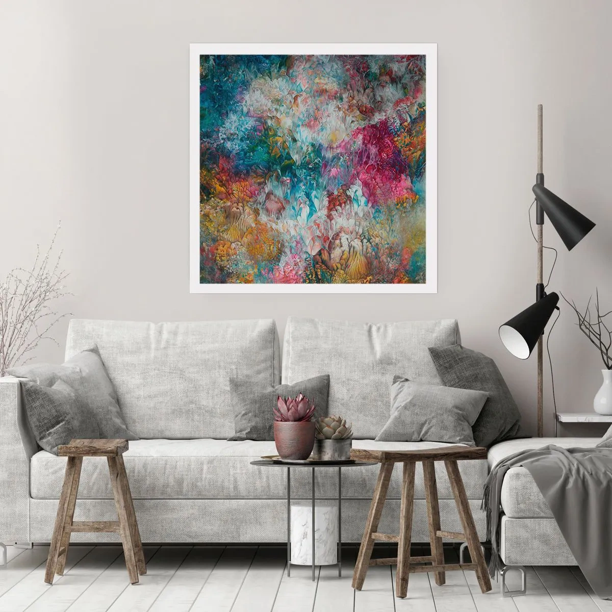 Plakát - V plném rozkvětu - 40x40 cm