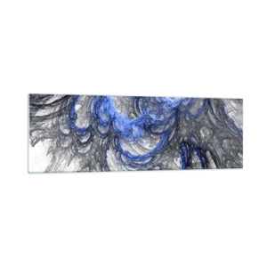 Obraz na skle - Zrod vlny - 160x50 cm