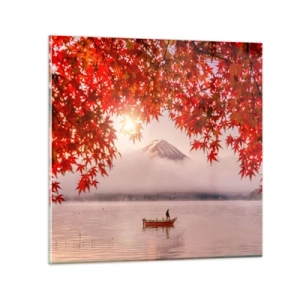 Obraz na skle - V japonském stylu - 60x60 cm