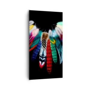 Obraz na plátně - Indiánský náhrdelník - 65x120 cm