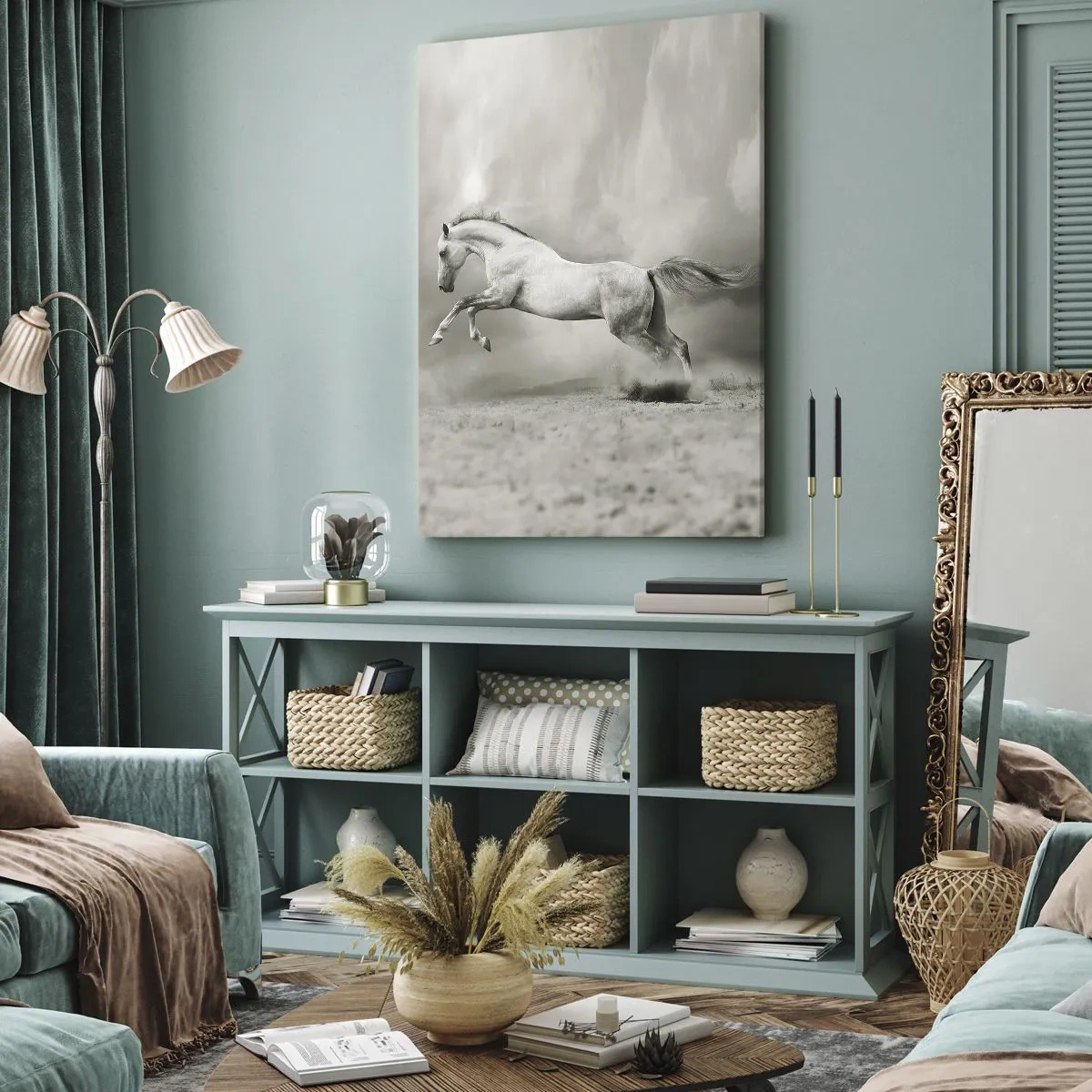 Obraz na plátně - Mezi bděním a snem - 45x80 cm